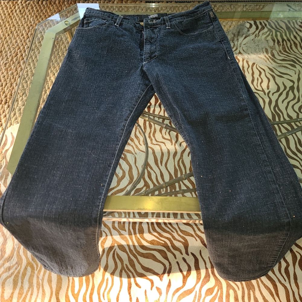 Vintage Versace Couture Sparkle Jeans